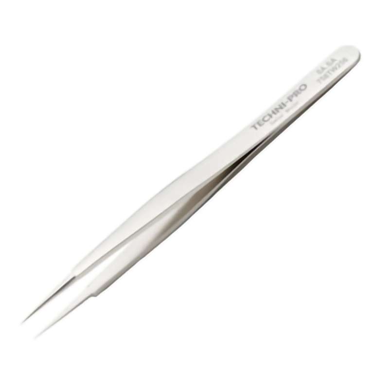 High Precision Tweezers, Style 0A, Anti-Acid/Anti-Mag, SS, Very Fine, 4.7"